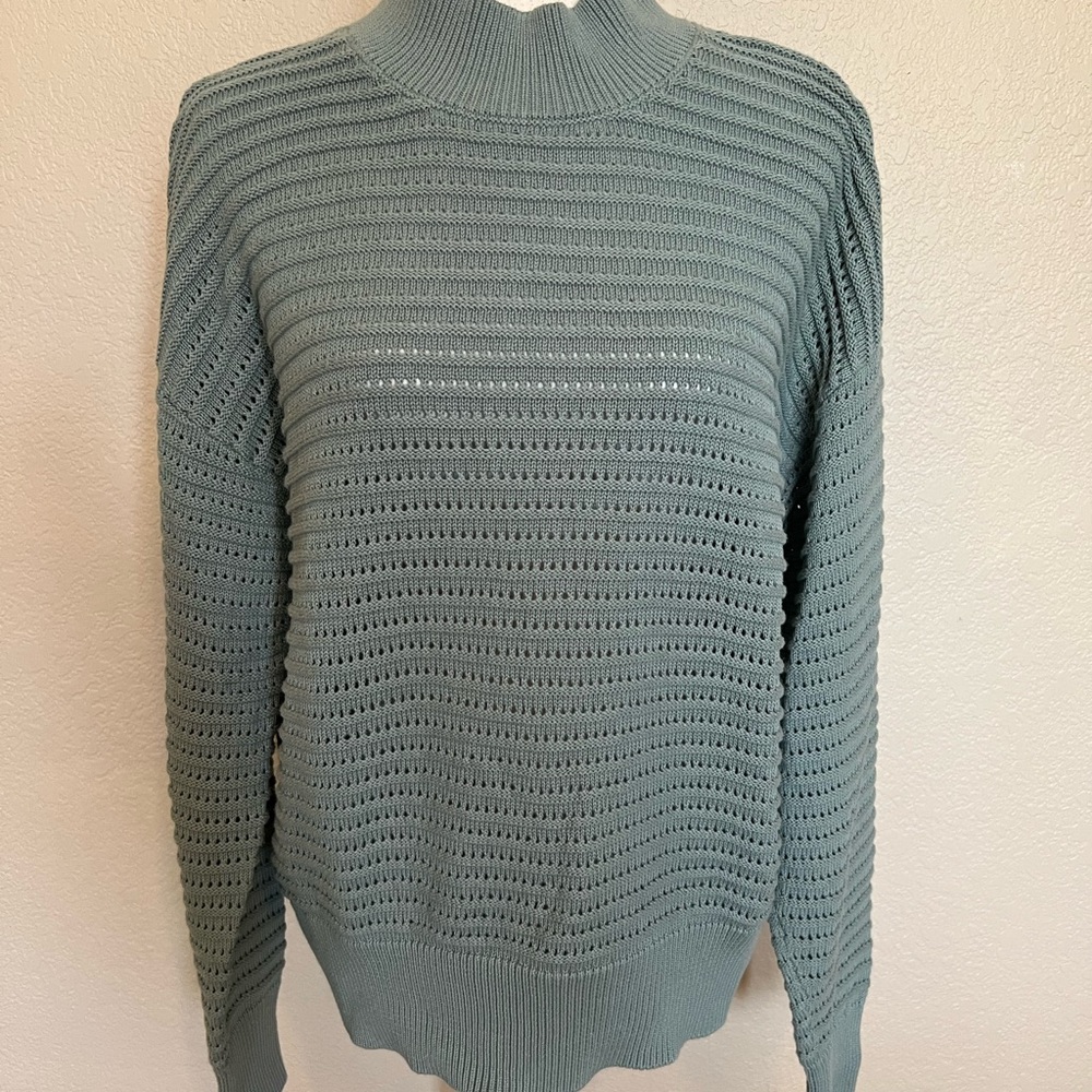 Varley Sage Green Sweater